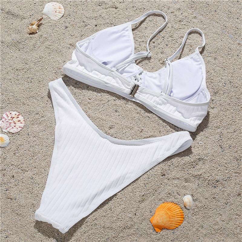 Ribbed Bikini Set